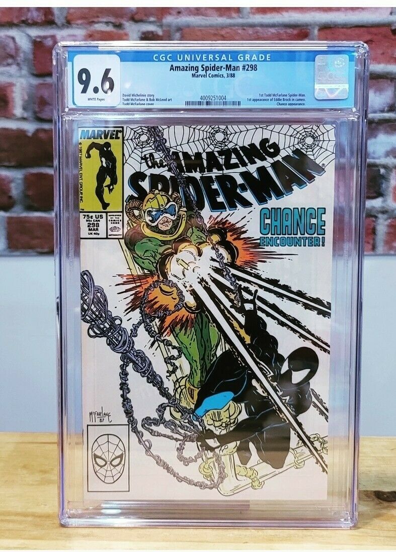 Amazing Spider-Man #298 Graded Comic (Marvel Comics 1988) CGC 9.6 White Pages