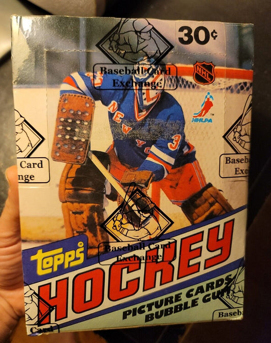 1981/82 Topps Hockey Cards Hobby Wax Box (36 Packs) BBCE Look For Early Gretzky!