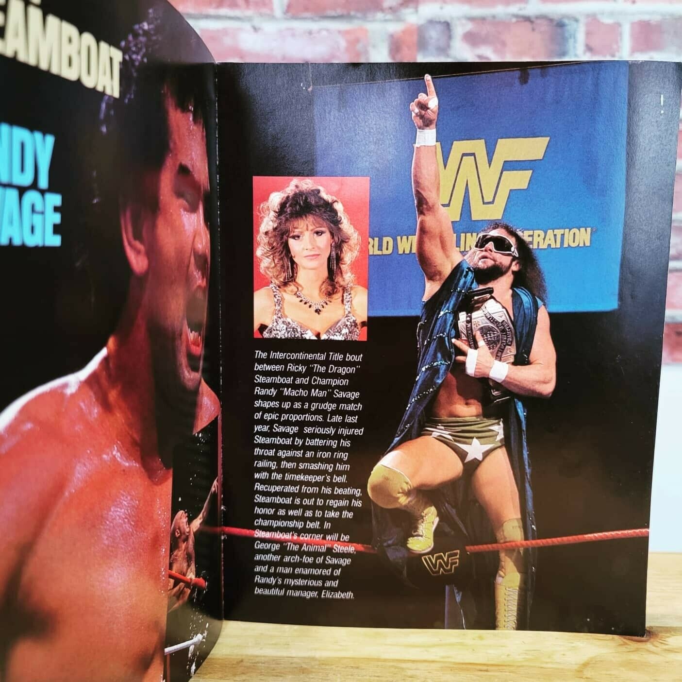 Original Wrestlemania III Event Program With Coliseum VHS WWF WWE Wrestling Lot