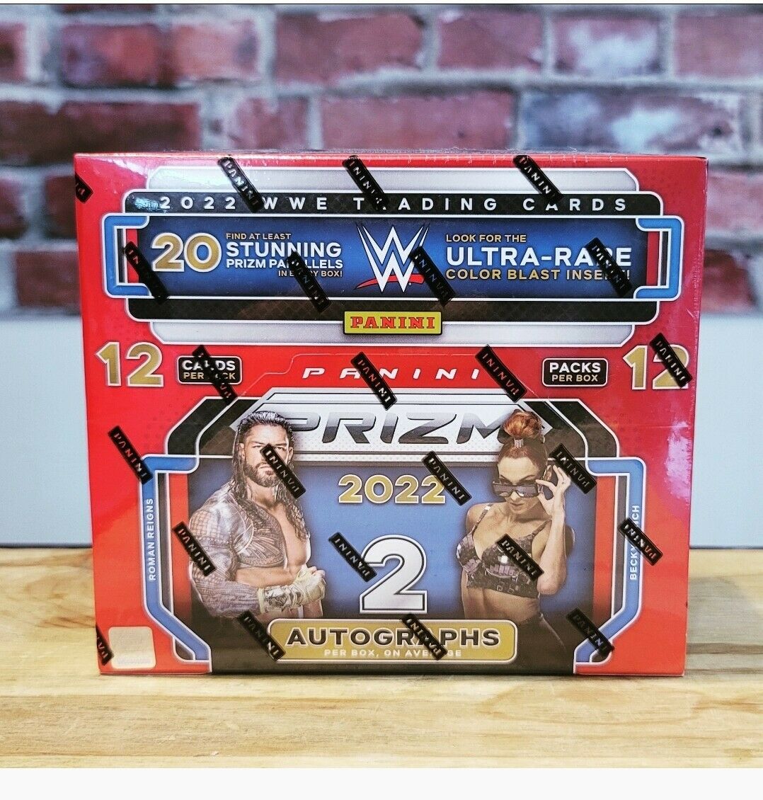 2022 Panini Prizm WWE Wrestling Cards Sealed Hobby Box (12 Packs) 🔥🔥